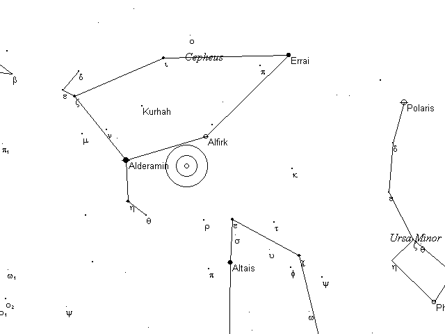 Caldwell Telrad finder Chart