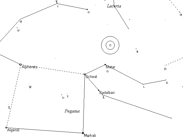 Caldwell Telrad finder Chart