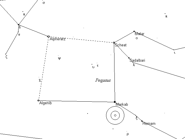 Caldwell Telrad finder Chart