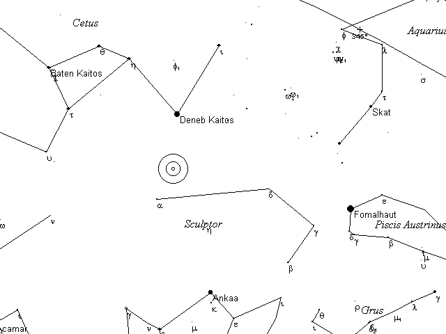 Caldwell Telrad finder Chart