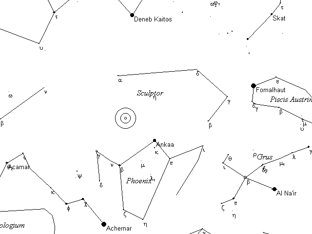 Caldwell Telrad finder Chart