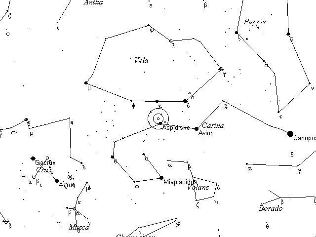 Caldwell Telrad finder Chart