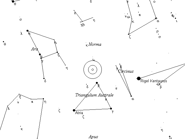 Caldwell Telrad finder Chart