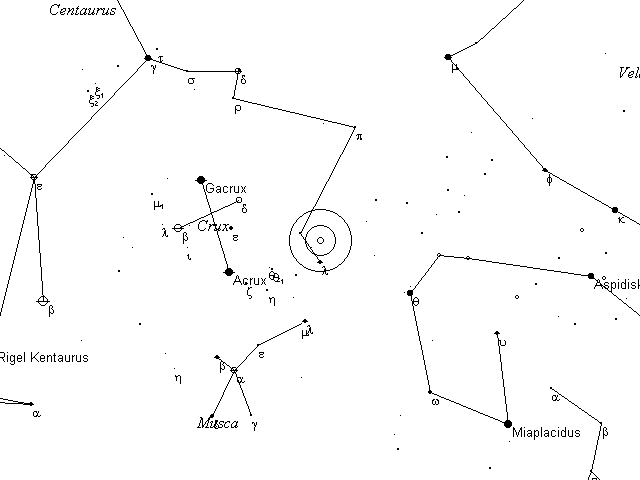 Caldwell Telrad finder Chart