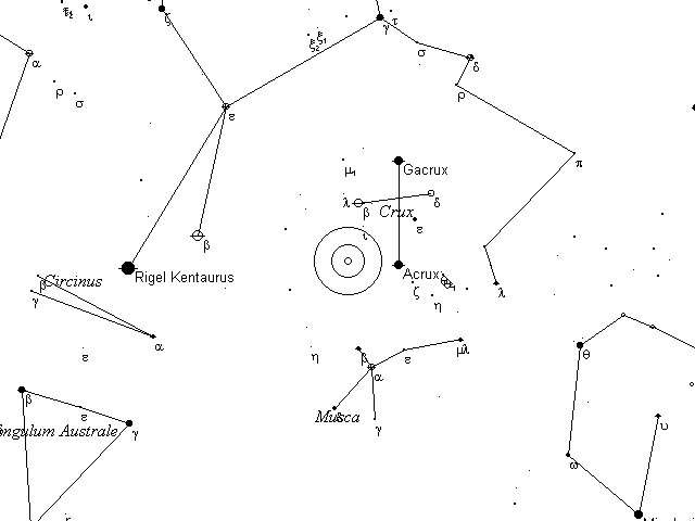 Caldwell Telrad finder Chart