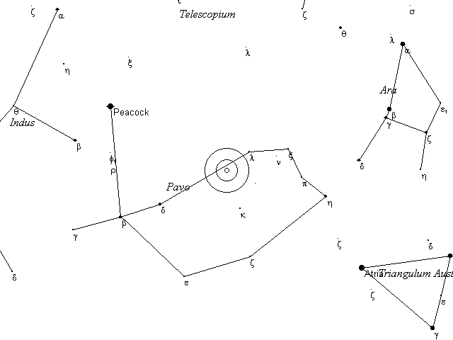 Caldwell Telrad finder Chart