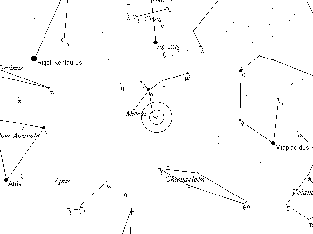 Caldwell Telrad finder Chart